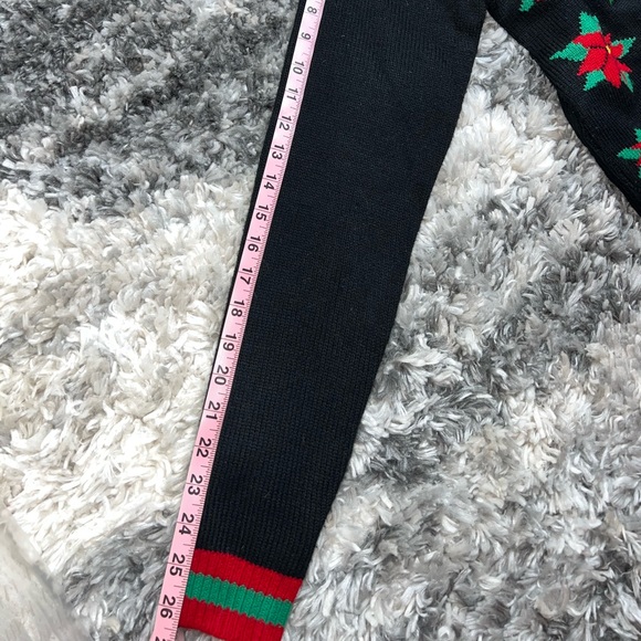 Jolly Sweaters Ugly Christmas Sweater Faux Cardigan - Picture 7 of 7
